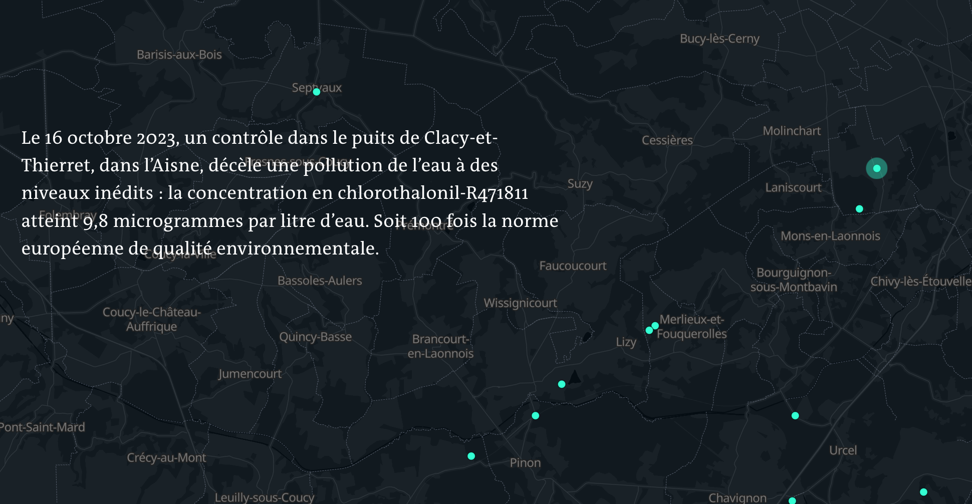 notre analyse des eaux souterraines en France